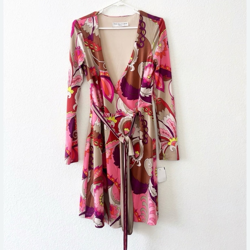 Trina Turk Beige Knit Top